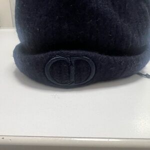 Dior Midnight Blue Wool Beanie